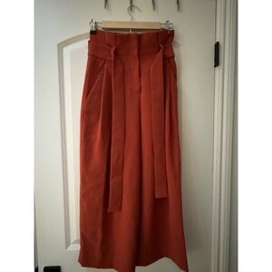 COS paper bag waist tie pants